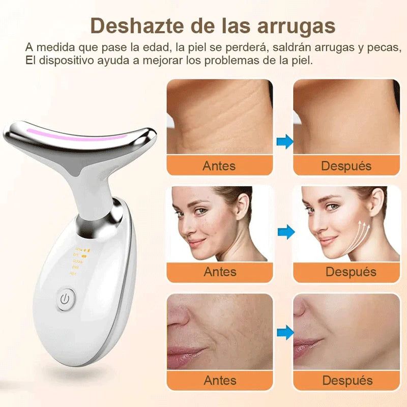 Detalle del masajeador facial Naamil